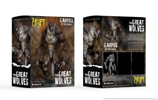 Loose Collector The Crypt: Great Wolves Garros Action Figure