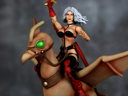 Heavy Metal Taarna &amp; Avis Deluxe 1/12 Scale Figure Set