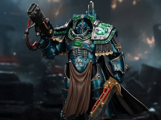 Warhammer: The Horus Heresy Alpha Legion Legion Praetor in Cataphractii Terminator Armor