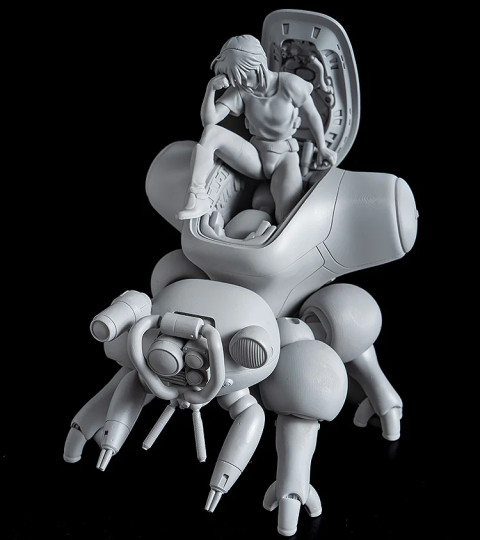 Plamax Minimum Factory Mf-94 Motoko Kusanagi With Fuchikoma