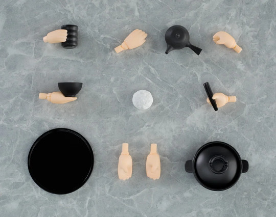Doll Japanese Tableware Parts Set