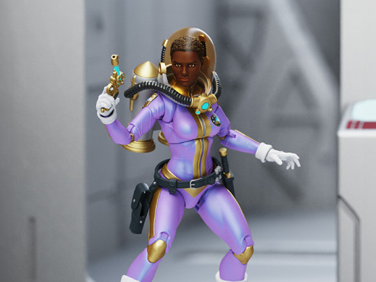 Epic H.A.C.K.S. Roxy London: Freelance Peacekeeper 1/12 Scale Action Figure
