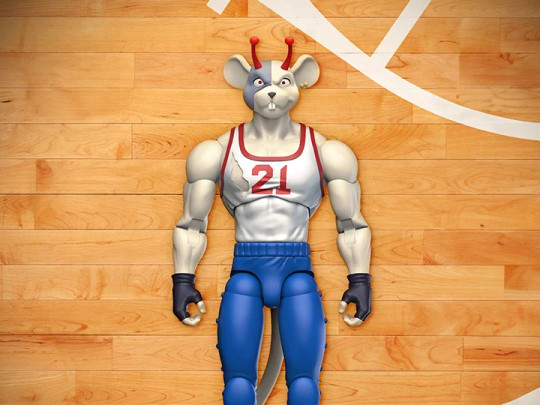 Biker Mice from Mars Sports Bros Slam Dunk Vinnie PX Previews Exclusive Limited Edition Action Figure
