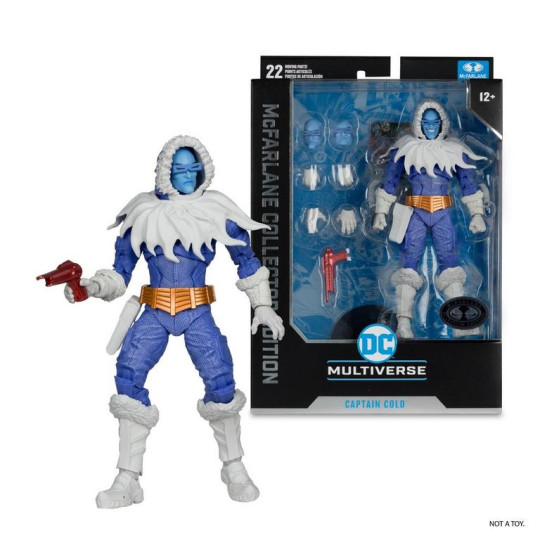 Display by Scarth: Captain Cold (Mcfarlane Collector Edition #30) Platinum