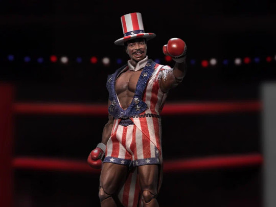 Rocky Exquisite Super Series Apollo Creed 1/12 Scale PX Previews Exclusive Action Figure