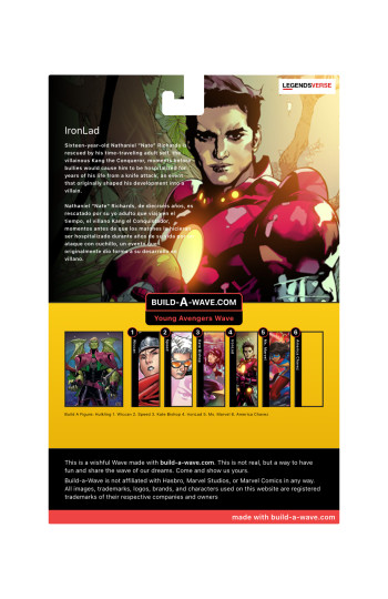 Display by Spider-Johnny9: Young Avengers Wave
