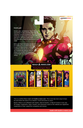 Display by Spider-Johnny9: Young Avengers Wave