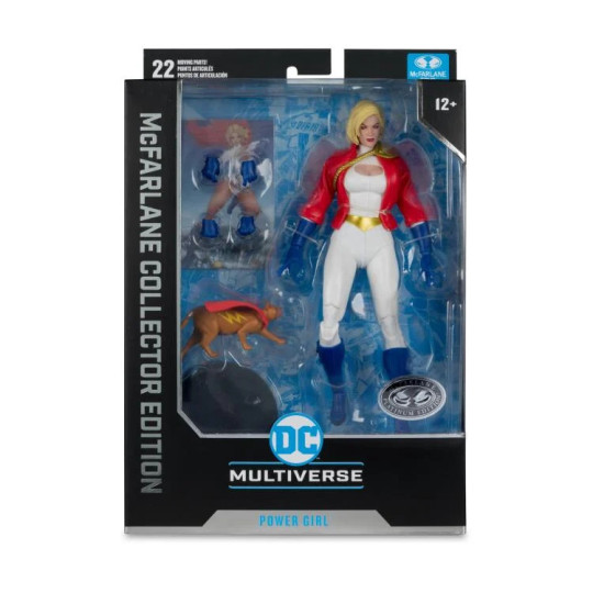 Power Girl: Reborn DC Multiverse Collector Edition Power Girl Platinum (Chase) Action Figure