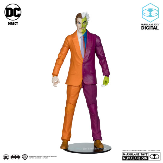Display by lookywhatifound: Two-Face (The Silver Age) with McFarlane Toys Digital Collec...