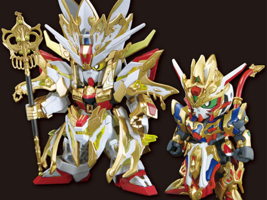 SD Gundam World Heroes SDW Revival of the Heroes! Wukong Impulse (Childhood Ver.) & Sanzang Strike Freedom Gundam Set Model Kit