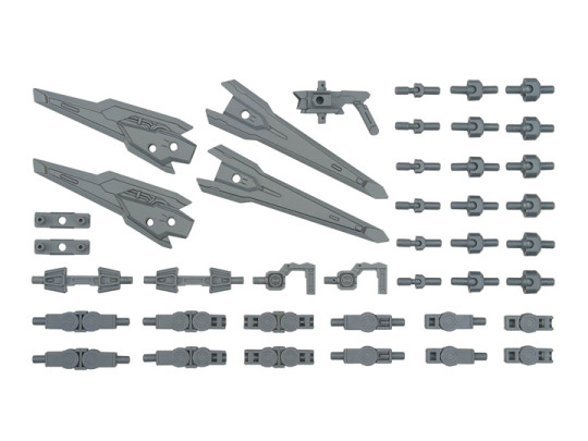 Mobile Suit Gundam Option Parts Set Gunpla 17 Binder Gun 1/144 Scale Model Kit Accessory Set