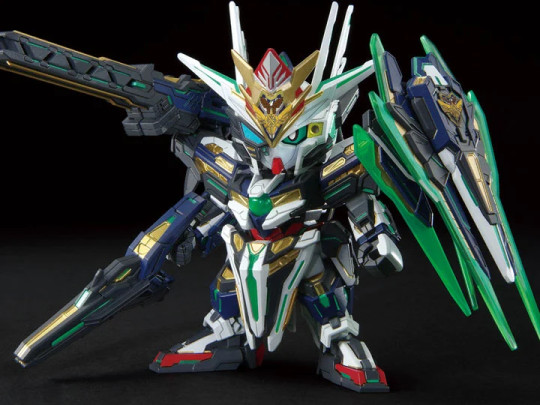 SD Gundam World Heroes SDW Heroes Captain Qan[T] GF Model Kit