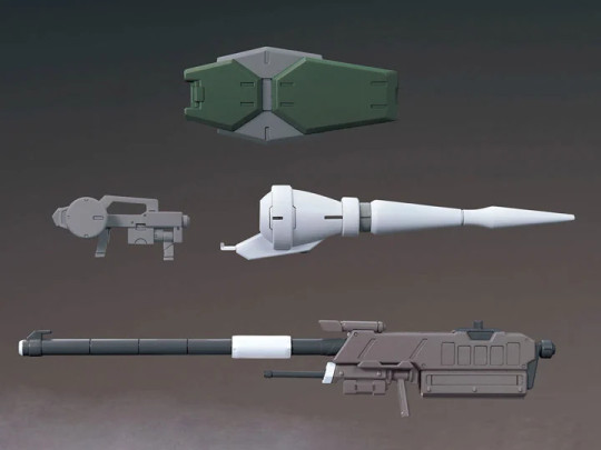 Mobile Suit Gundam: Iron-Blooded Orphans Option Parts Set Gunpla 11 Smoothbore Gun for Barbatos 1/144 Scale Accessory Set
