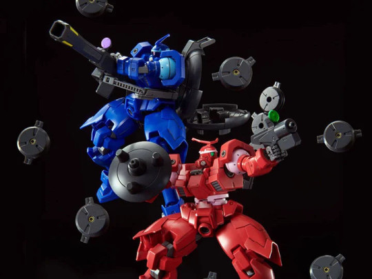 Mobile Suit Gundam Wing HGAC Vayeate & Mercurius 1/144 Scale Exclusive Model Kit Set (Reissue)