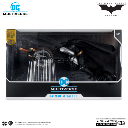 Batpod And Batman (The Dark Knight Rises)  2-Pack
