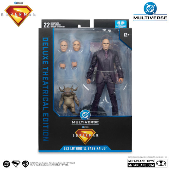 Lex Luthor And Baby Kaiju (Superman Movie) Deluxe Theatrical Edition