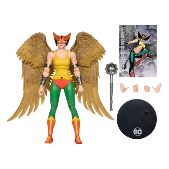 Display by lookywhatifound: Hawkgirl (Justice League Of America) Mcfarlane Collector Edi...