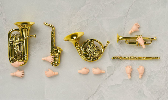 Doll Brass Instruments Parts Set