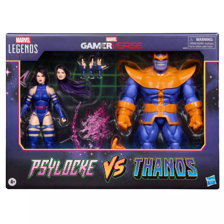 Marvel Legends 2025 Psylocke vs Thanos – Marvel Vs Capcom – Target