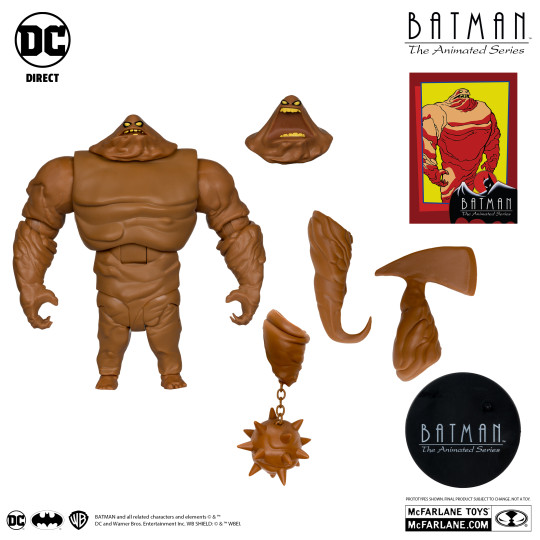 Display by lookywhatifound: Clayface (Batman: The Animated Series) Gold Label Deluxe 7″...