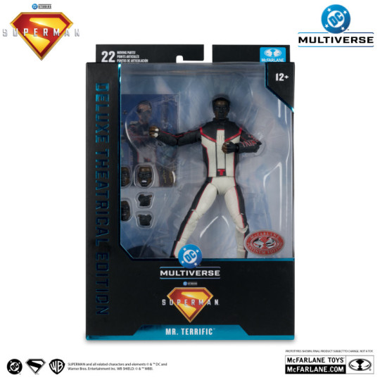 Mr. Terrific (Superman Movie) Deluxe Theatrical Edition (Red )