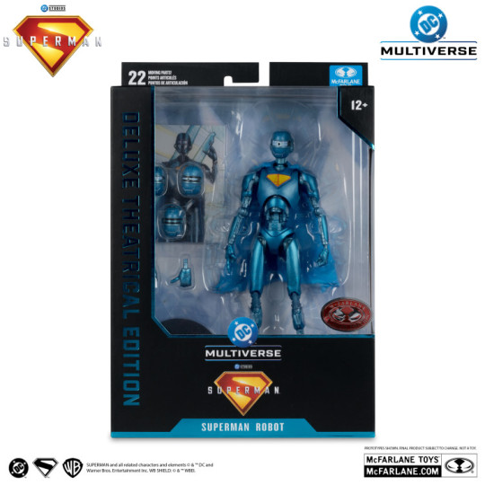 Superman Robot (Superman Movie) Deluxe Theatrical Edition (Red )