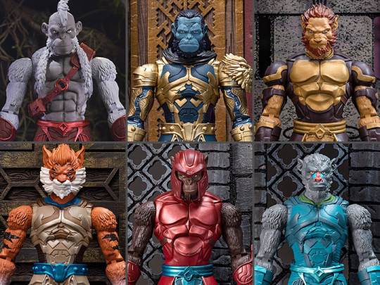 Primal Collection Set of 6 Figures