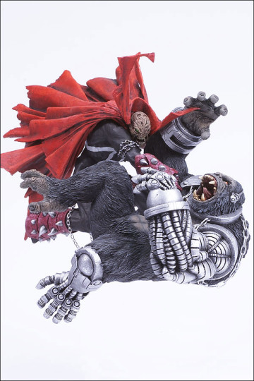 Spawn Vs Cy-Gor (Issue 57 Cover Art)