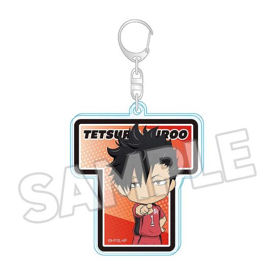 Surprise Initial Acrylic Keychain Shoyo Hinata/Tobio Kageyama/Kei Tsukishima/Tetsuro Kuroo/Kenma Kozume/Kotaro Bokuto/Keiji Akaashi/Atsumu Miya/Osamu Miya