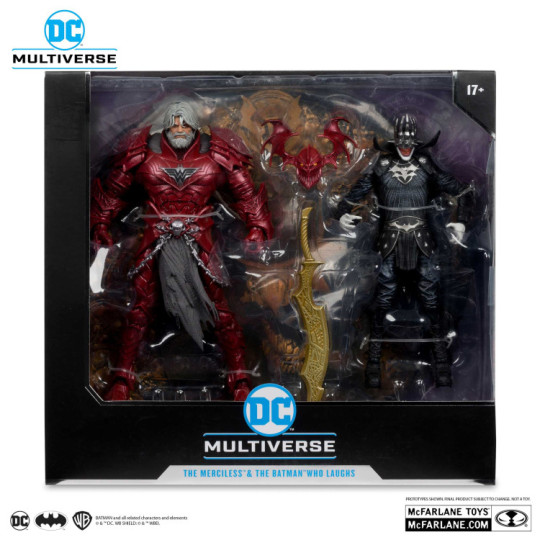 Batman Who Laughs (Knight Armor) & The Merciless (Dark Multiverse) Mcfarlane Collector Edition  #4