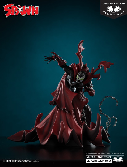 Spawn Inspired By The Art Of Greg Capullo (Black White & Red All Over) 1:10 Scale Resin Statue
