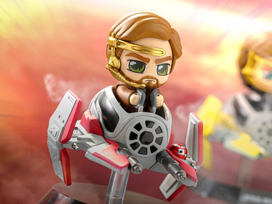 Star Wars Cosbi #035 Obi-Wan Kenobi with Jedi Starfighter