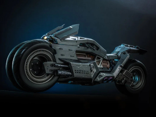 The Flash (2023) MMS704 Batcycle 1/6th Scale Collectible Vehicle