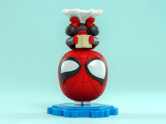 Spider-Man: No Way Home Cosbi Marvel Collection #001 Spider-Man (Upgraded Suit)
