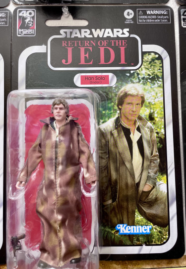 Star Wars 40Th Anniversary The Black Series 6" Han Solo (Endor) (Return Of The Jedi)