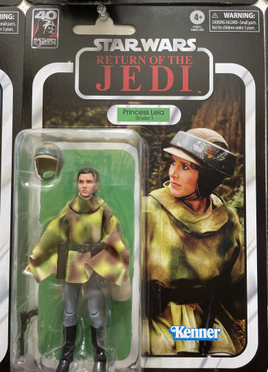 Star Wars 40Th Anniversary The Black Series 6" Princess Leia (Endor) (Return Of The Jedi)