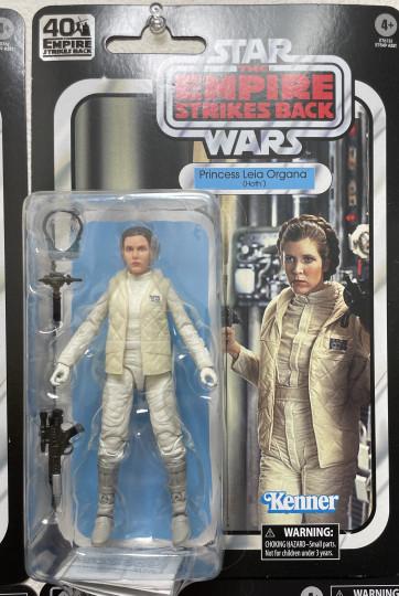 Star Wars 40Th Anniversary The Black Series 6" Princess Leia (Empire Strikes Back)