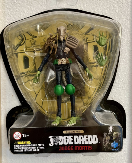 2000 AD Exquisite Mini Series Judge Mortis 1:18 Scale PX Previews Exclusive Figure