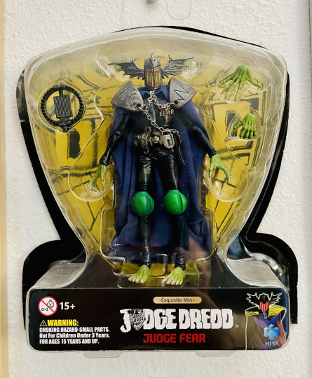 2000 AD Exquisite Mini Series Judge Fear 1:18 Scale PX Previews Exclusive Figure