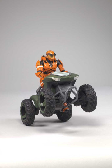 Mongoose With Spartan Mark V (Orange)