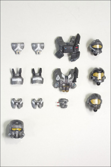 Spartan Gungnir Armor Packs (Steel)