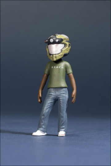 Green Operator Helmet & Reach T-Shirt