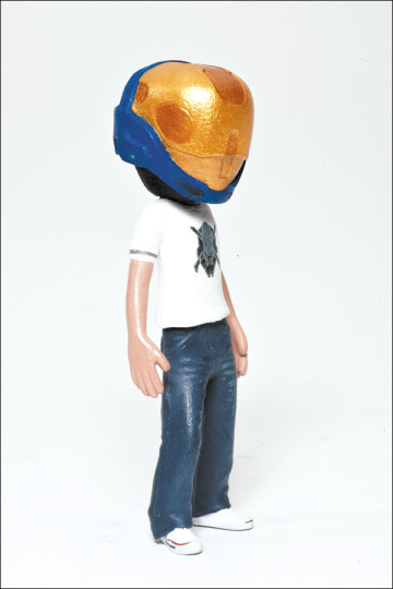 Blue Eva Helmet & Legendary Tee
