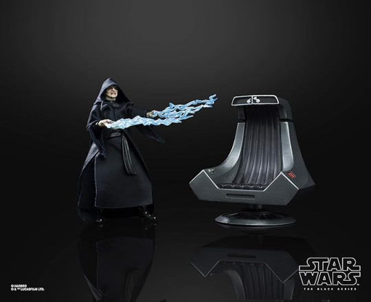 Display by lookywhatifound: Emperor Palpatine with Throne (Return of the Jedi) Exclusive...