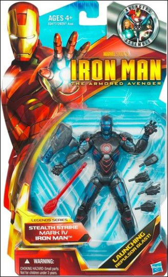 Display by IronManFan72: Iron Man Stealth Strike Mark IV