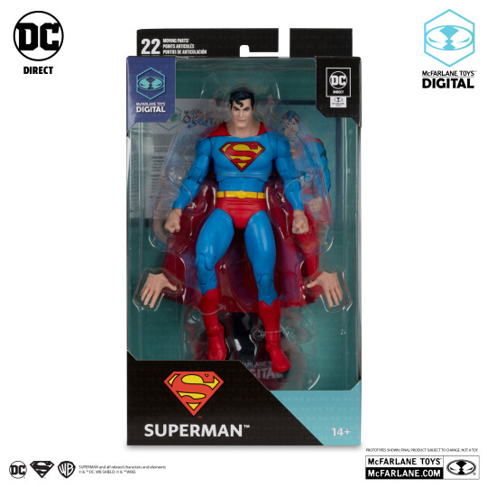 Superman (The Silver Age) With Mcfarlane Toys Digital Collectible