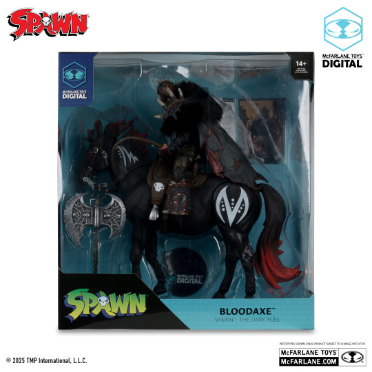 Bloodaxe With Horse (Spawn: The Dark Ages) 2-Pack With Mcfarlane Toys Digital Collectible