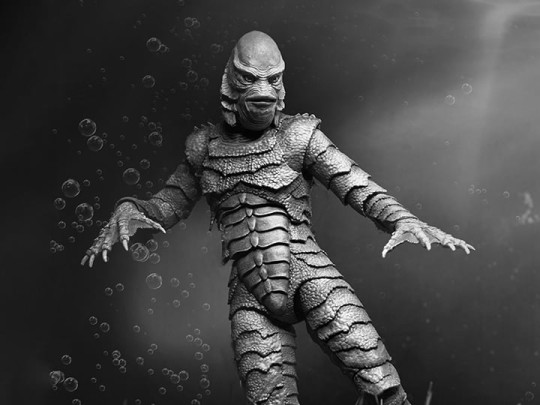 Universal Monsters Creature from the Black Lagoon (Black & White Ver.)
