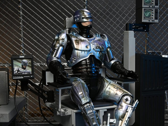 RoboCop Battle Damaged RoboCop with Chair