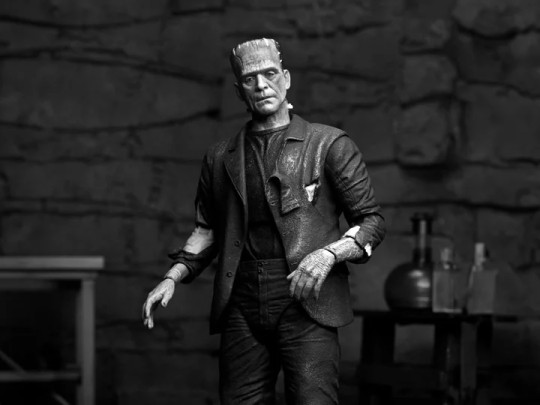 Universal Monsters Bride of Frankenstein Frankensteins Monster (Black & White Ver.)